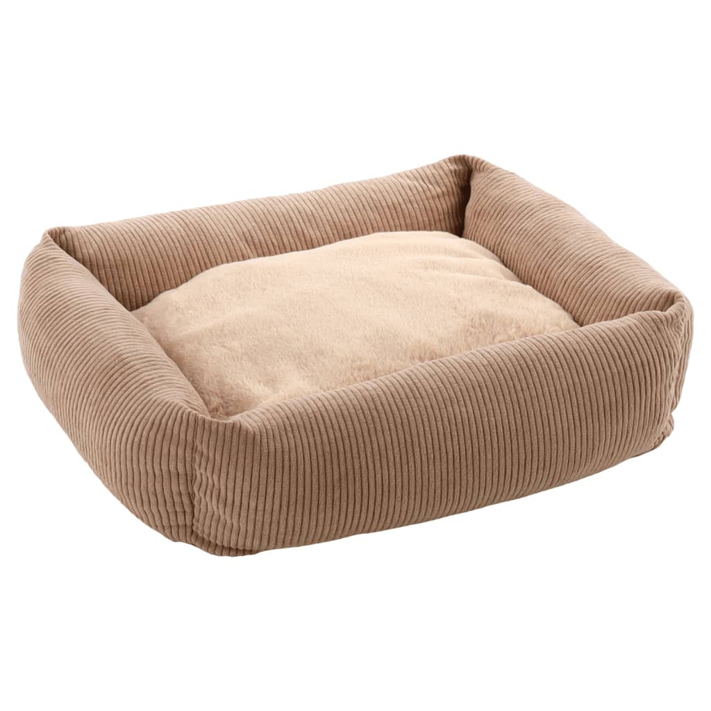 FLAMINGO Dog Bed with Zipper Colette Rectangular 50 cm Taupe