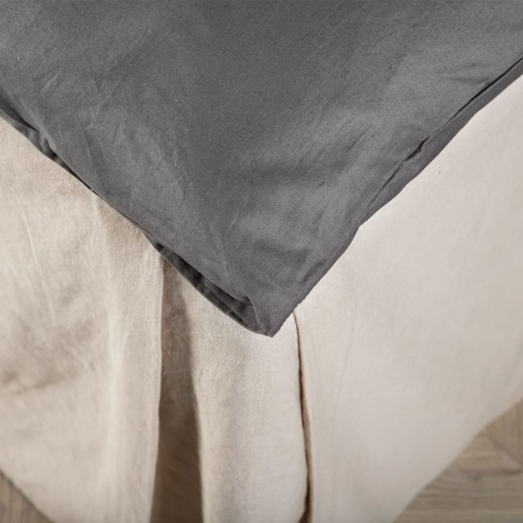 Venture Home Bed Set Joar 200x150 cm Cotton Dark Grey