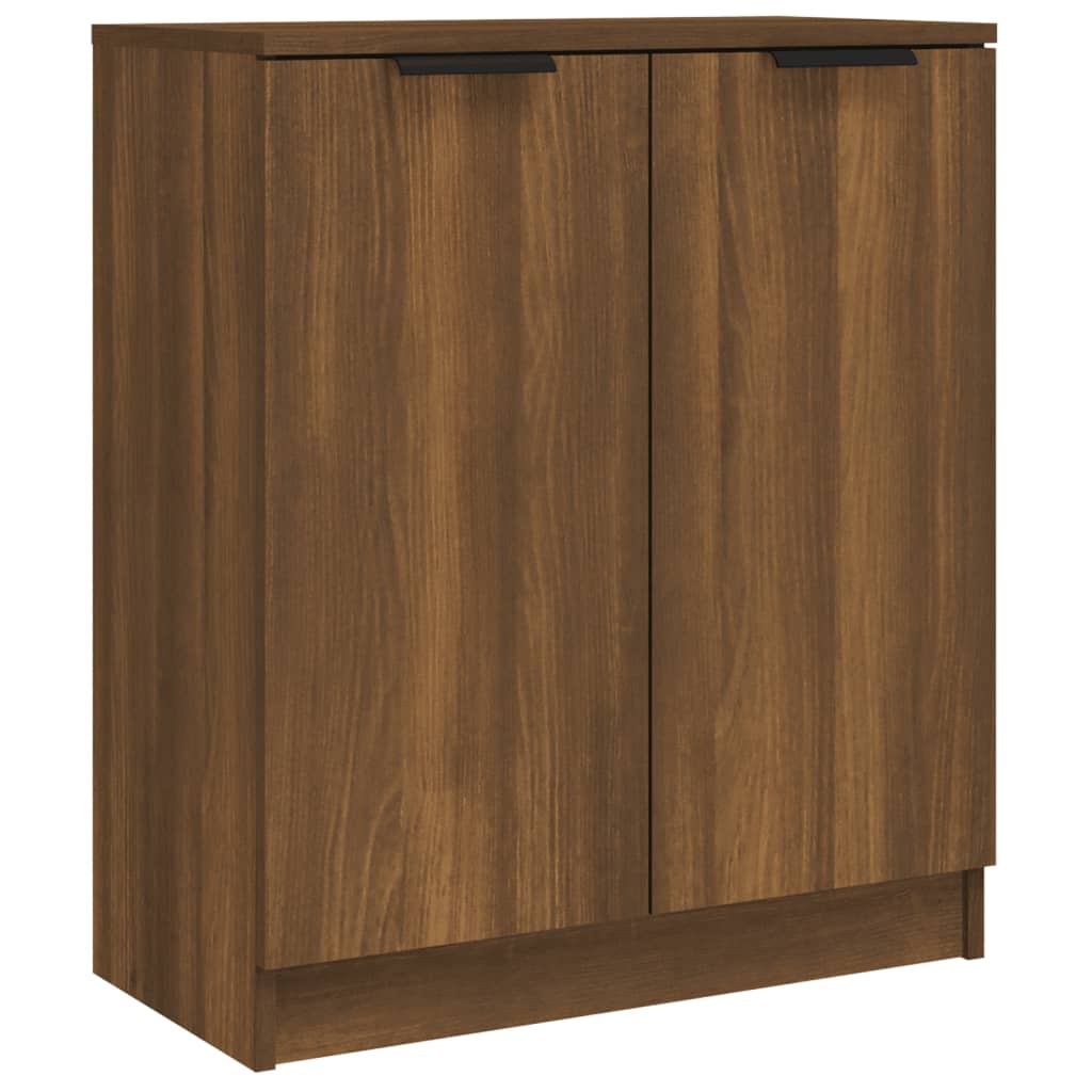 vidaXL Sideboards 2 pcs Brown Oak 60x30x70 cm Engineered Wood