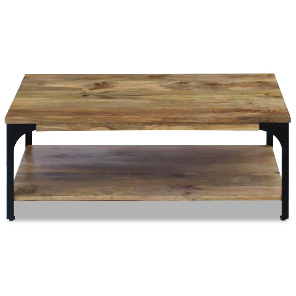 vidaXL Coffee Table Mango Wood 100x60x38 cm