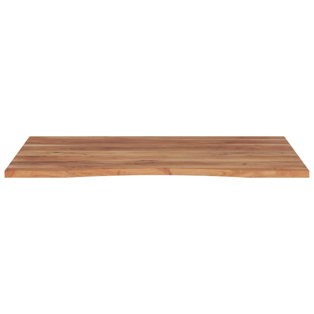 vidaXL Desk Top 100x80x2.5 cm Rectangular Solid Wood Acacia