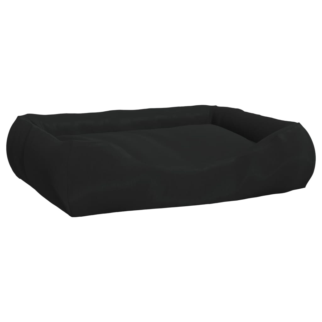vidaXL Dog Cushion with Pillows Black 75x58x18 cm Oxford Fabric