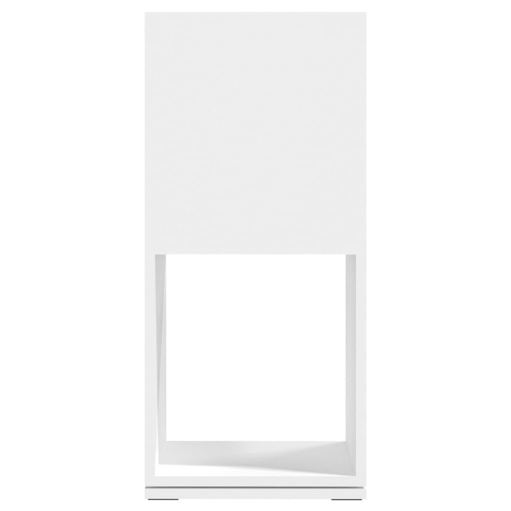 vidaXL Rotating Cabinet White 34.5x34.5x147.5 cm Engineered Wood