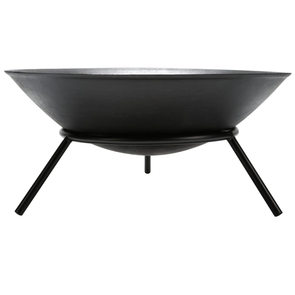 Perel Fire Bowl 56x26cm Black