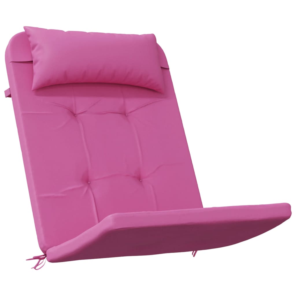 vidaXL Adirondack Chair Cushions 2 pcs Pink Oxford Fabric