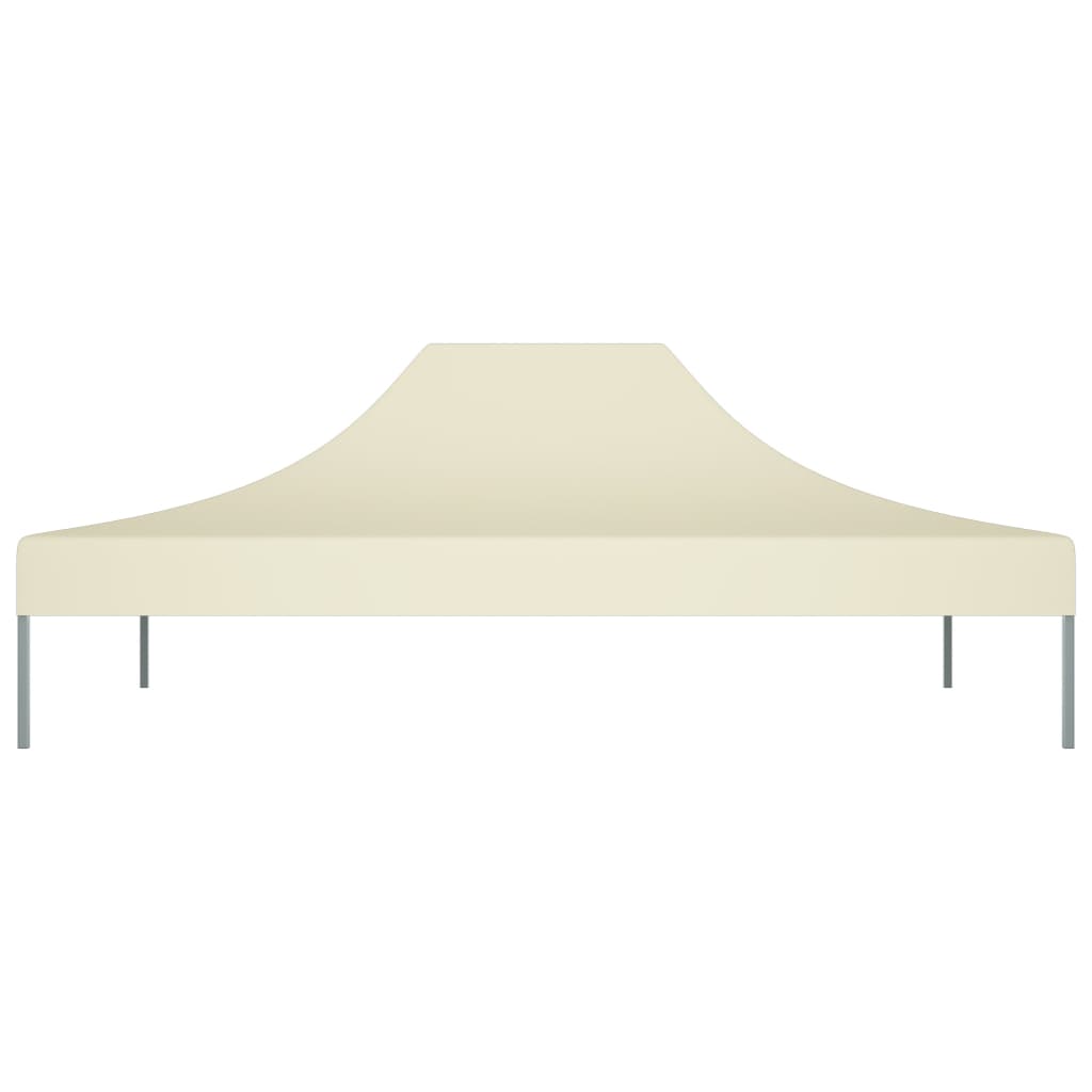 vidaXL Party Tent Roof 4.5x3 m Cream 270 g/m²