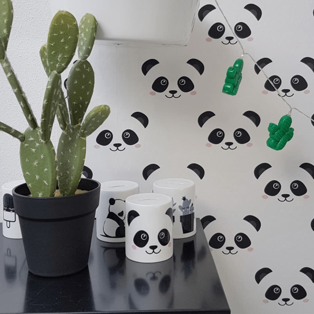 Noordwand Wallpaper Fabulous World Panda White