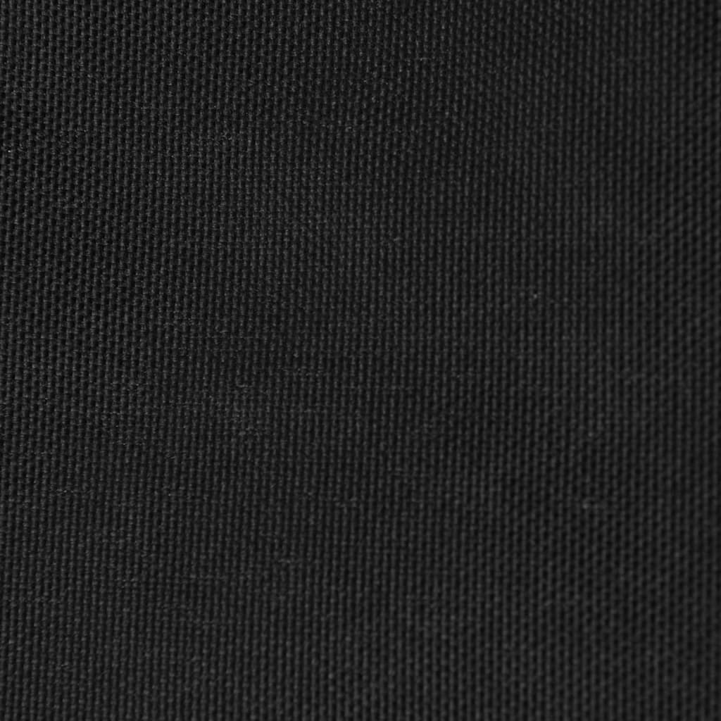vidaXL Sunshade Sail Oxford Fabric Triangular 3x4x4 m Black