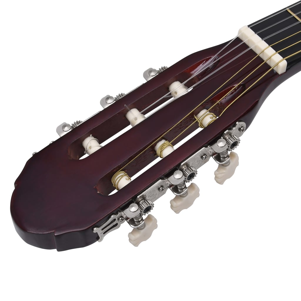 vidaXL 12 Piece Classical Guitar Beginner Set 4/4 39"
