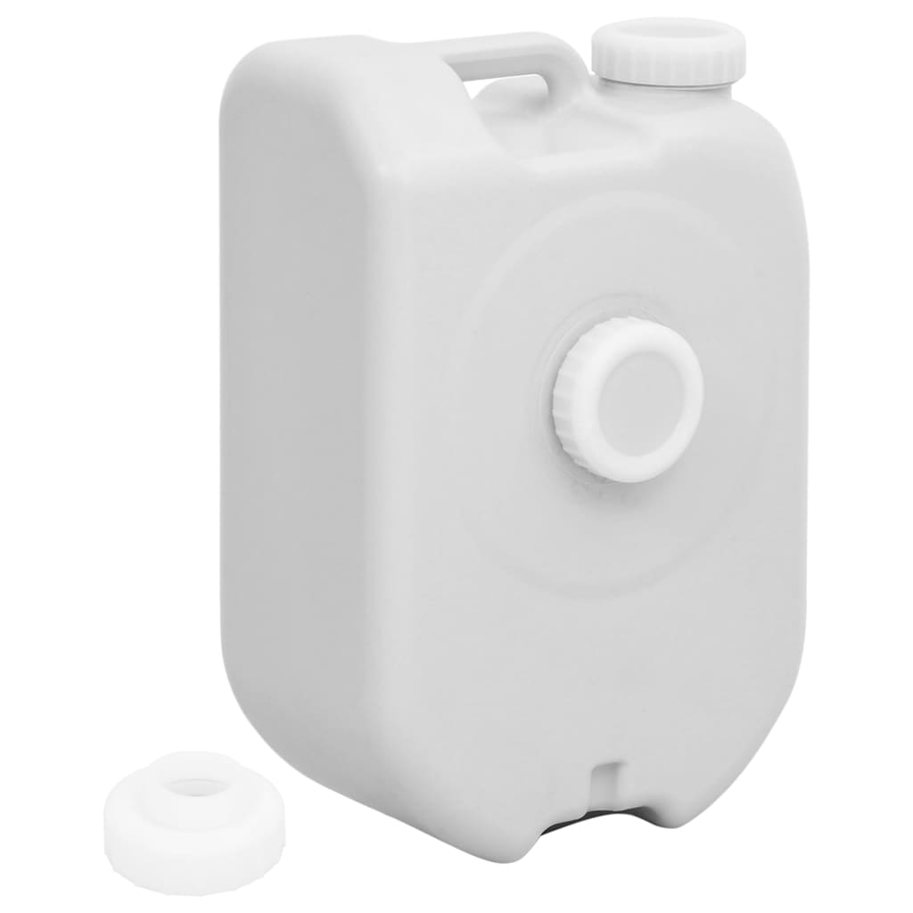 vidaXL Portable Water Tank with Adapter 24 L Grey