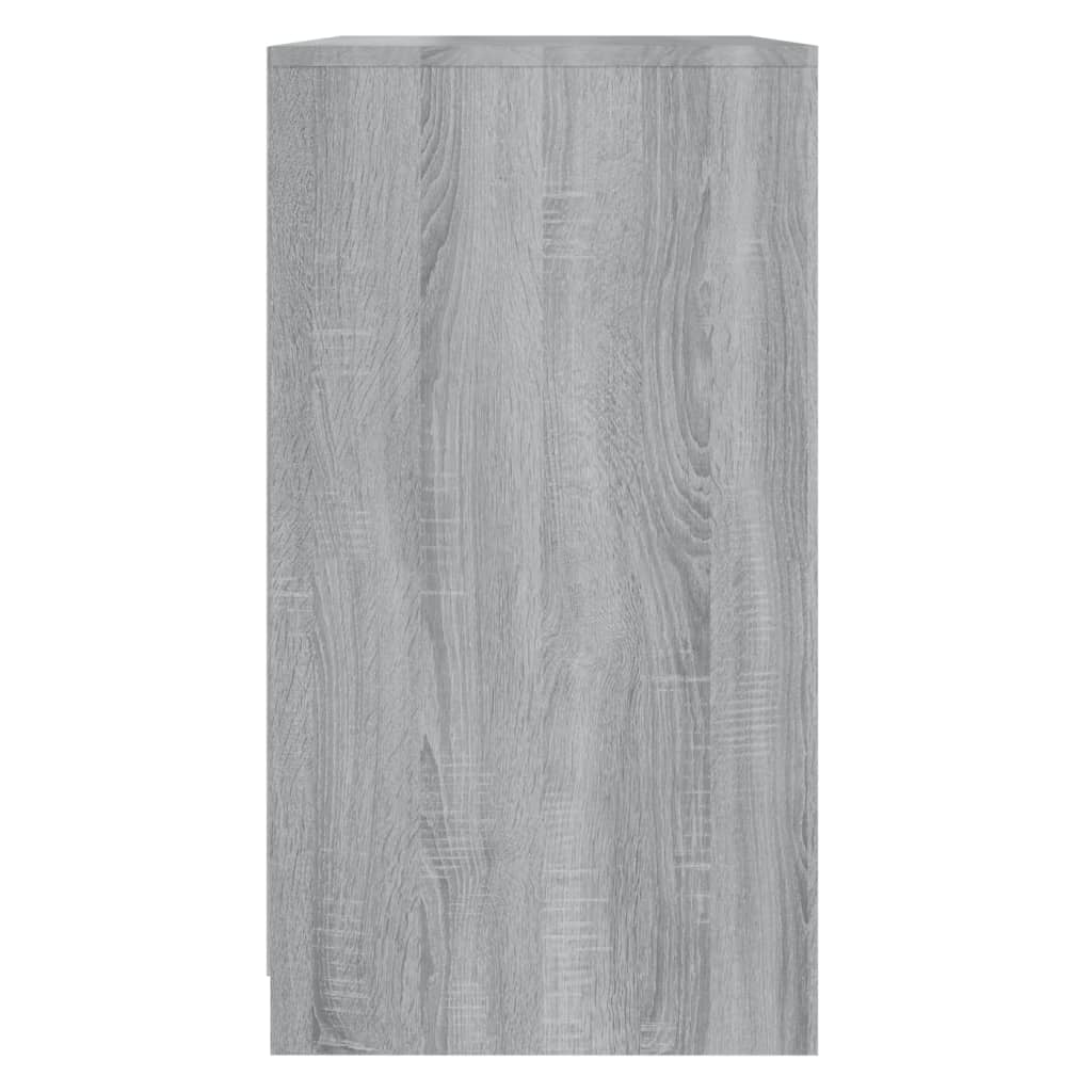 vidaXL Sideboard Grey Sonoma 70x40.5x75 cm Engineered Wood