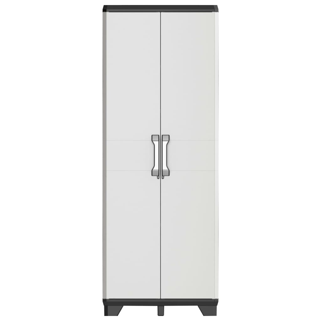 Keter Multipurpose Storage Cabinet Gear Black and Grey 182 cm