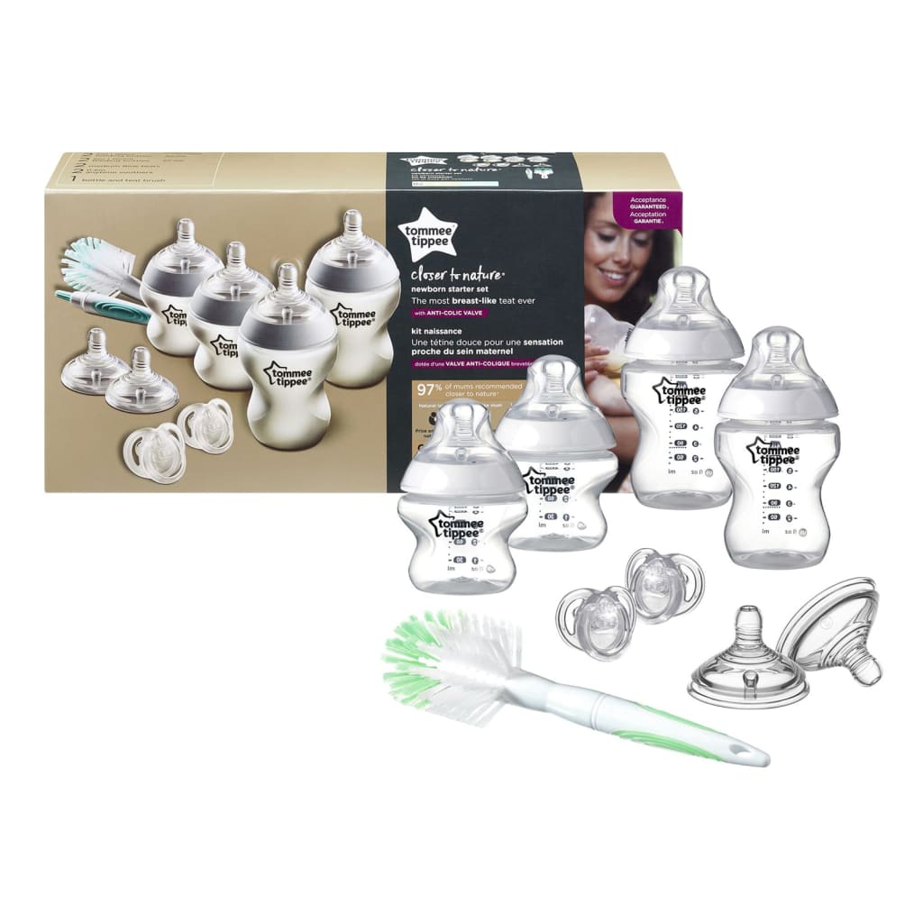 Tommee Tippee Baby Bottles Starter Set Closer to Nature