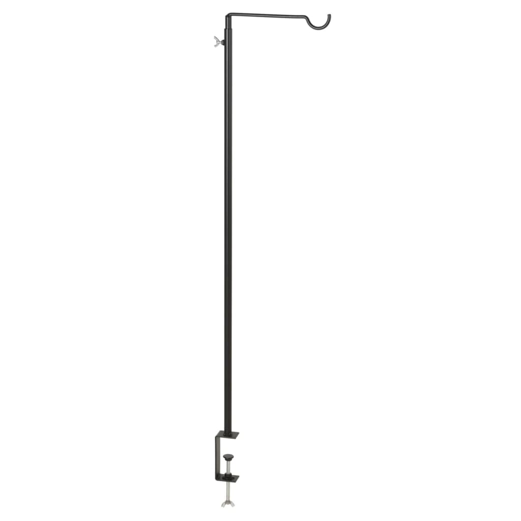 H&S Collection Table Hook with Clamp 20x90 cm Black