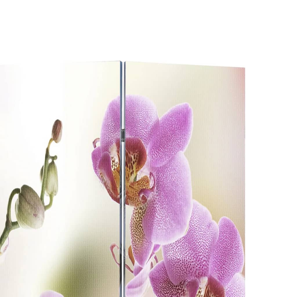 vidaXL Folding Room Divider 240x170 cm Flower