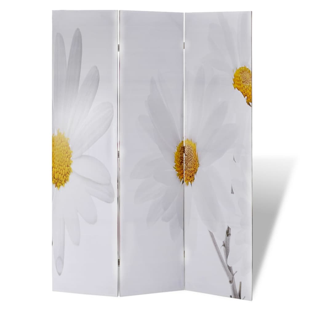 vidaXL Folding Room Divider 120x170 cm Flower