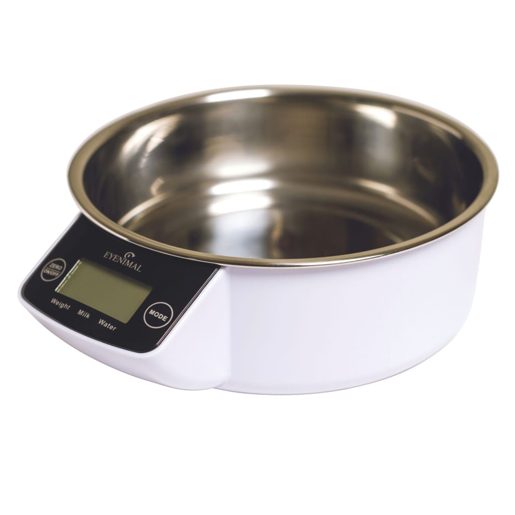 EYENIMAL Intelligent Pet Bowl with Integrated Scales 1 L White