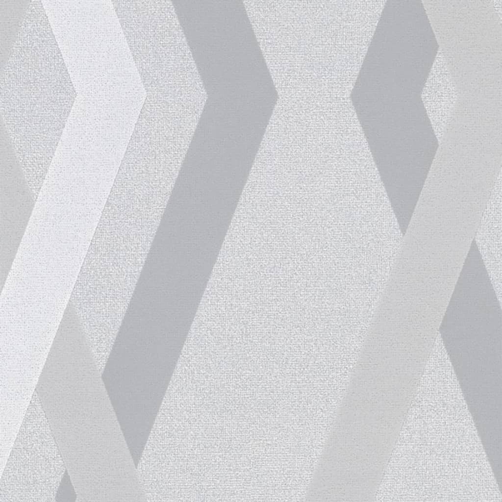 Noordwand Wallpaper Topchic Graphic Lines Diamonds Grey