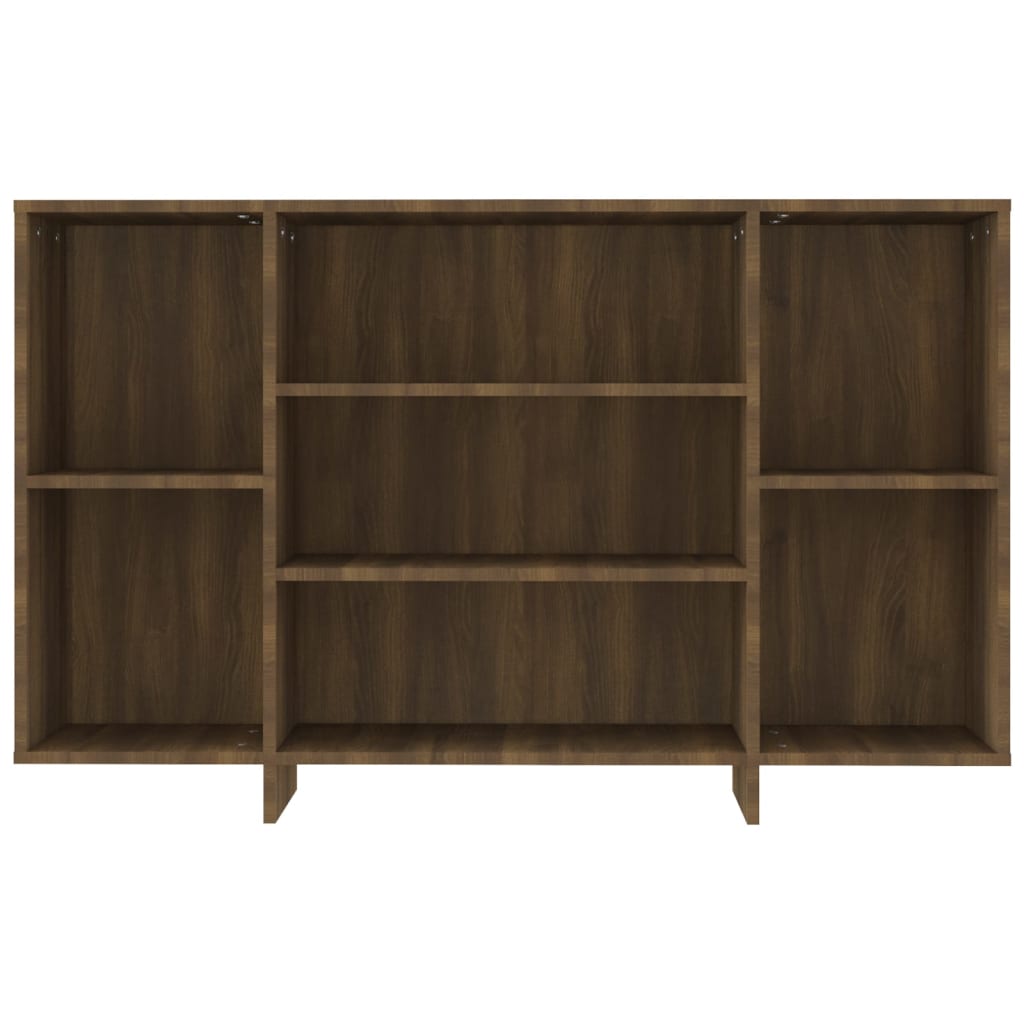 vidaXL Sideboard Brown Oak 120x30x75 cm Engineered Wood