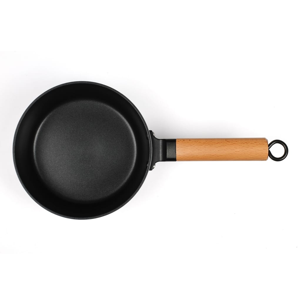 Livoo Sauce Pan with Wooden Handle 18 cm White