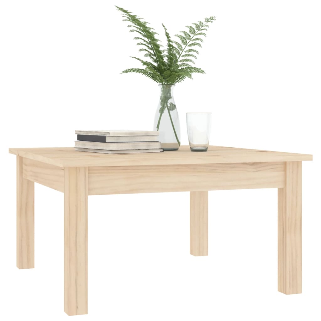 vidaXL Coffee Table 55x55x30 cm Solid Wood Pine