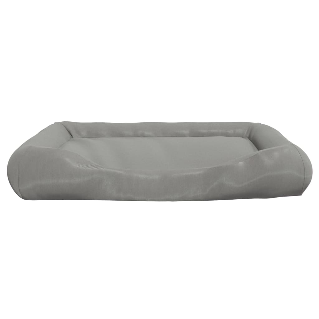 vidaXL Dog Cushion with Pillows Grey 115x100x20 cm Oxford Fabric