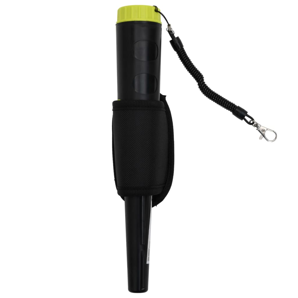vidaXL Pinpointer Metal Detector with LCD Display Black and Yellow