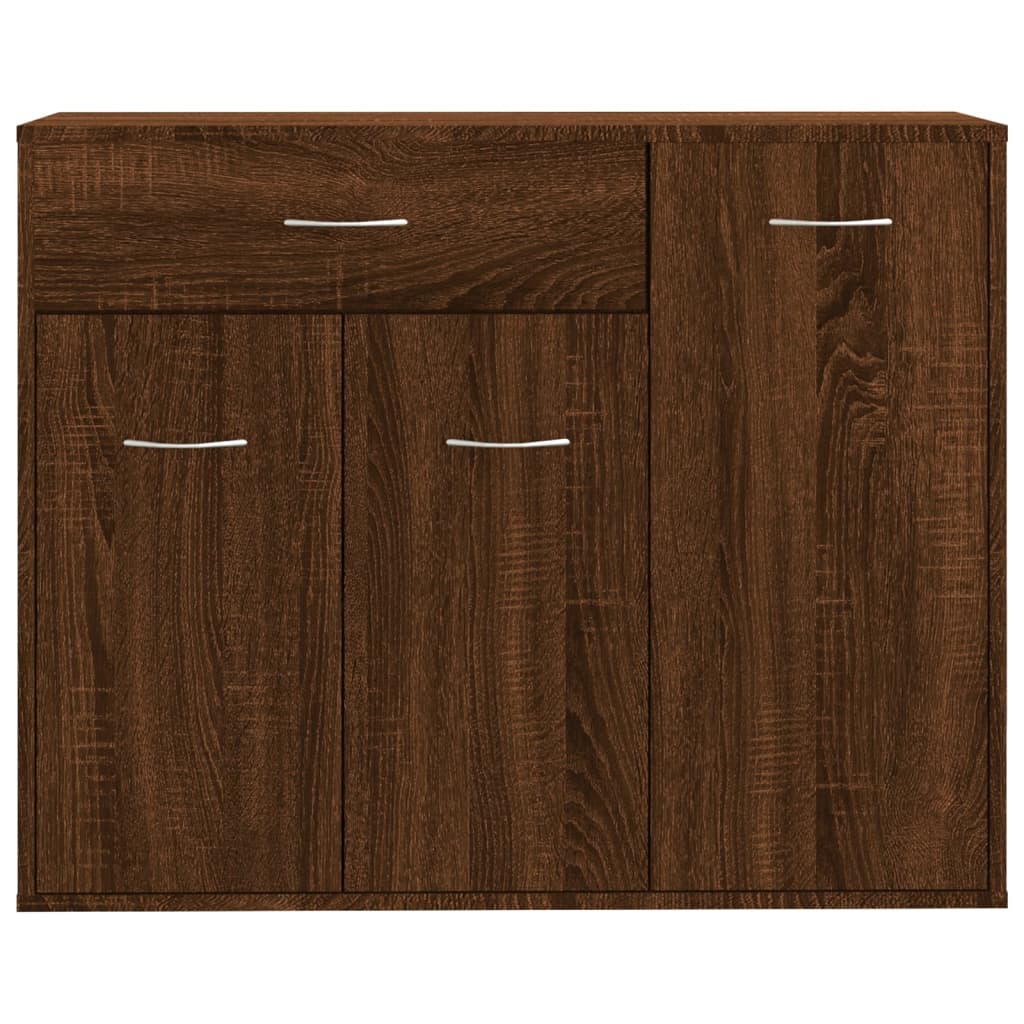 vidaXL Sideboard Brown Oak 88x30x70 cm Engineered Wood