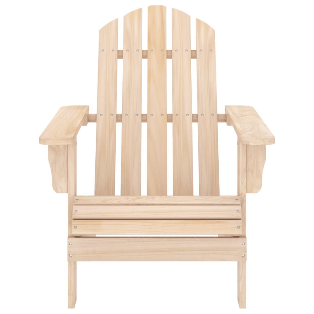 vidaXL Garden Adirondack Chair Solid Fir Wood