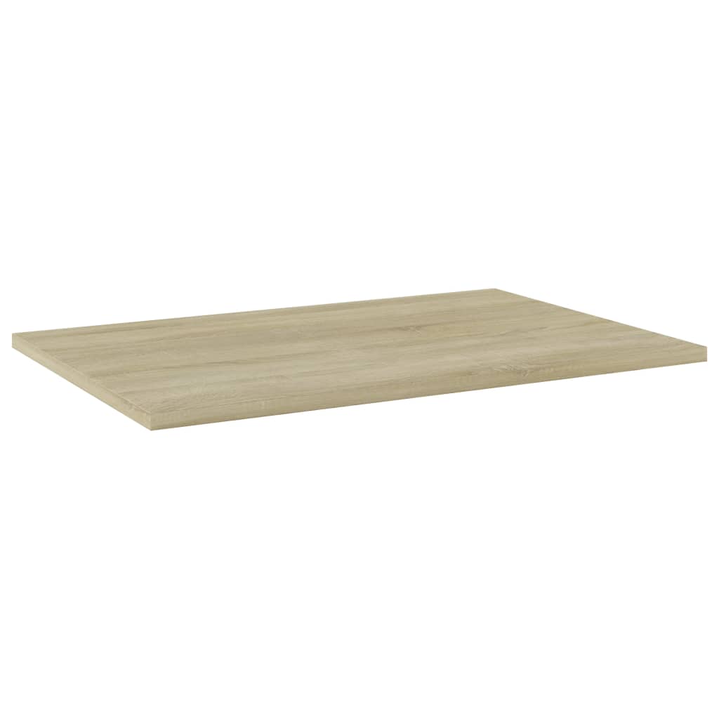 vidaXL Bookshelf Boards 8 pcs Sonoma Oak 60x40x1.5 cm Engineered Wood