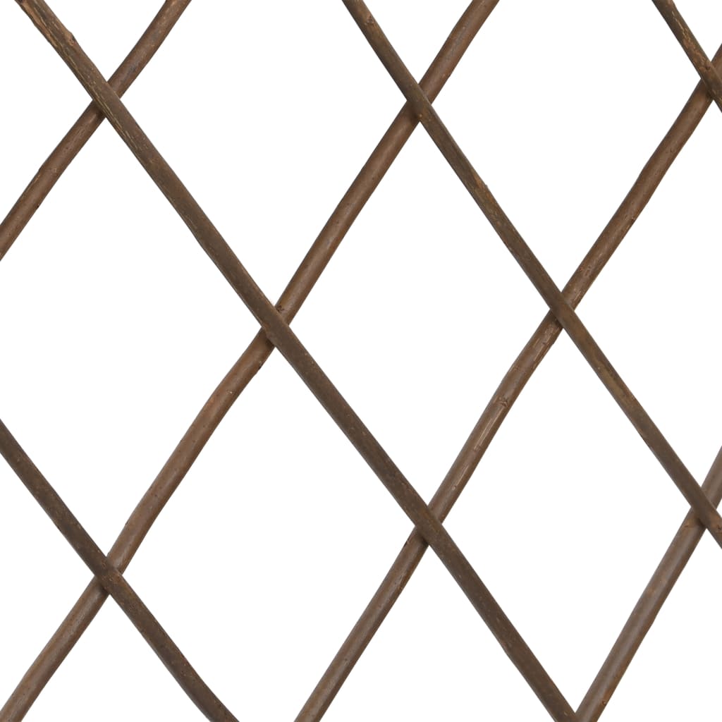 vidaXL Willow Trellis Fences 5 pcs 180x120 cm