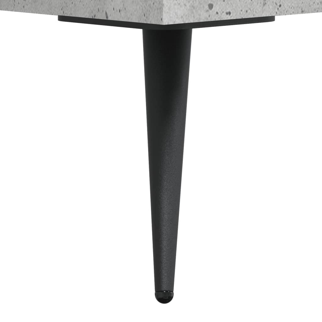 vidaXL Highboard Concrete Grey 69.5x34x180 cm Engineered Wood