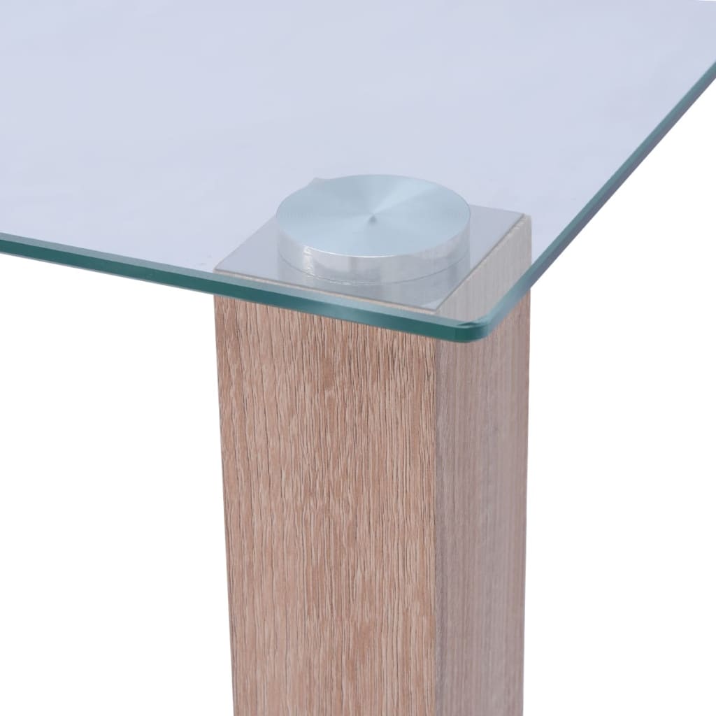 vidaXL Coffee Table Glass 120x60x43 cm