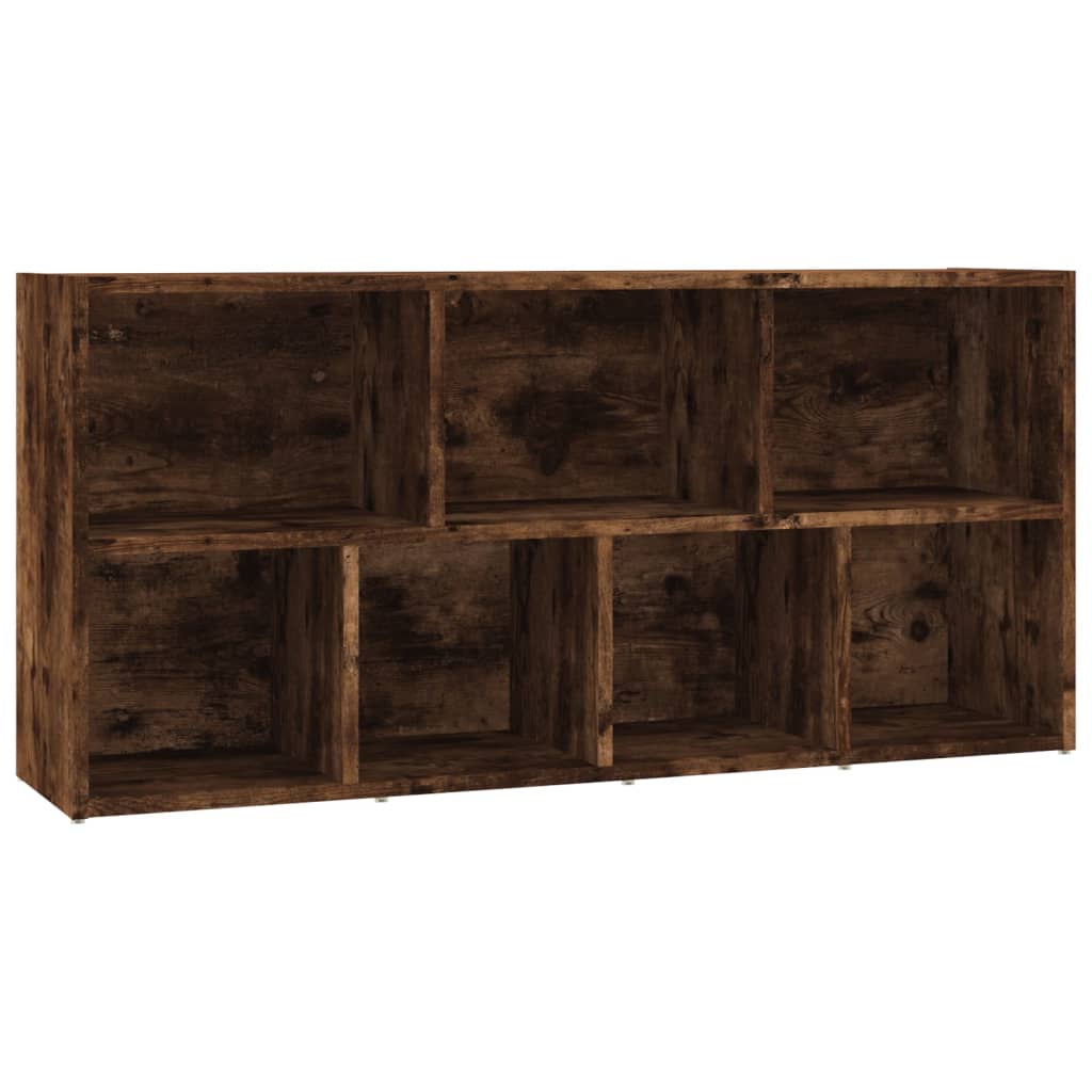 vidaXL Book Cabinet Smoked Oak 50x25x106 cm