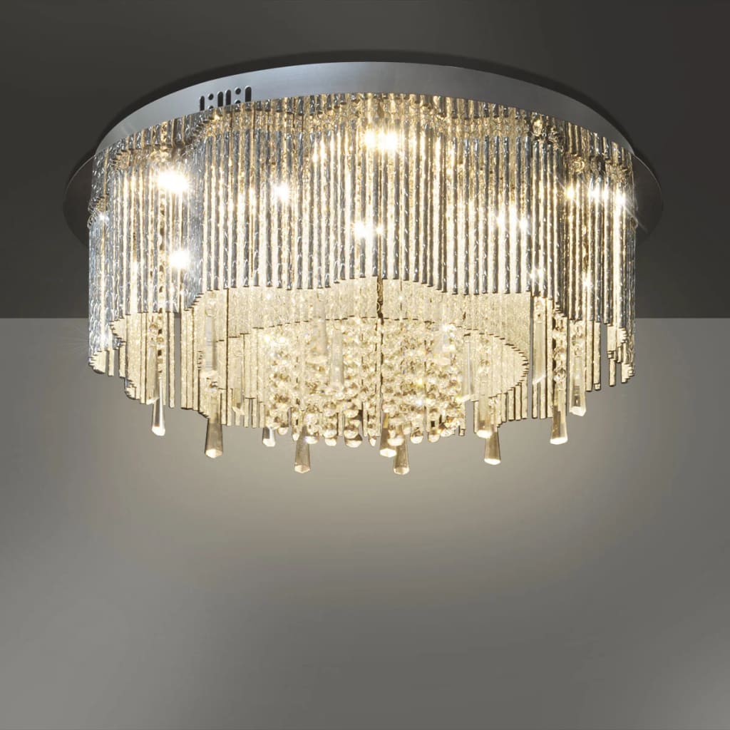 LED Ceiling Lamp Crystal Chandelier 55 cm Diameter