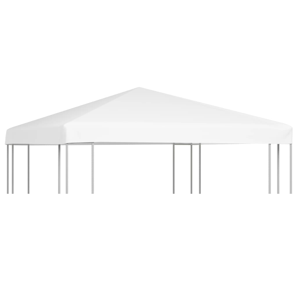 vidaXL Gazebo Top Cover 270 g/m² 3x3 m White