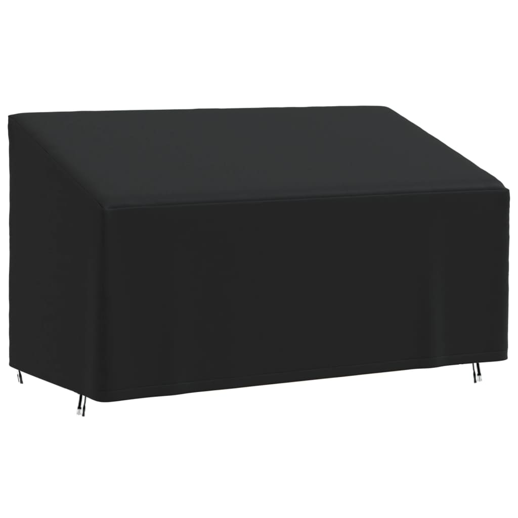 vidaXL 3-Seater Bench Covers 2 pcs 175x85x68/94 cm 420D Oxford Fabric