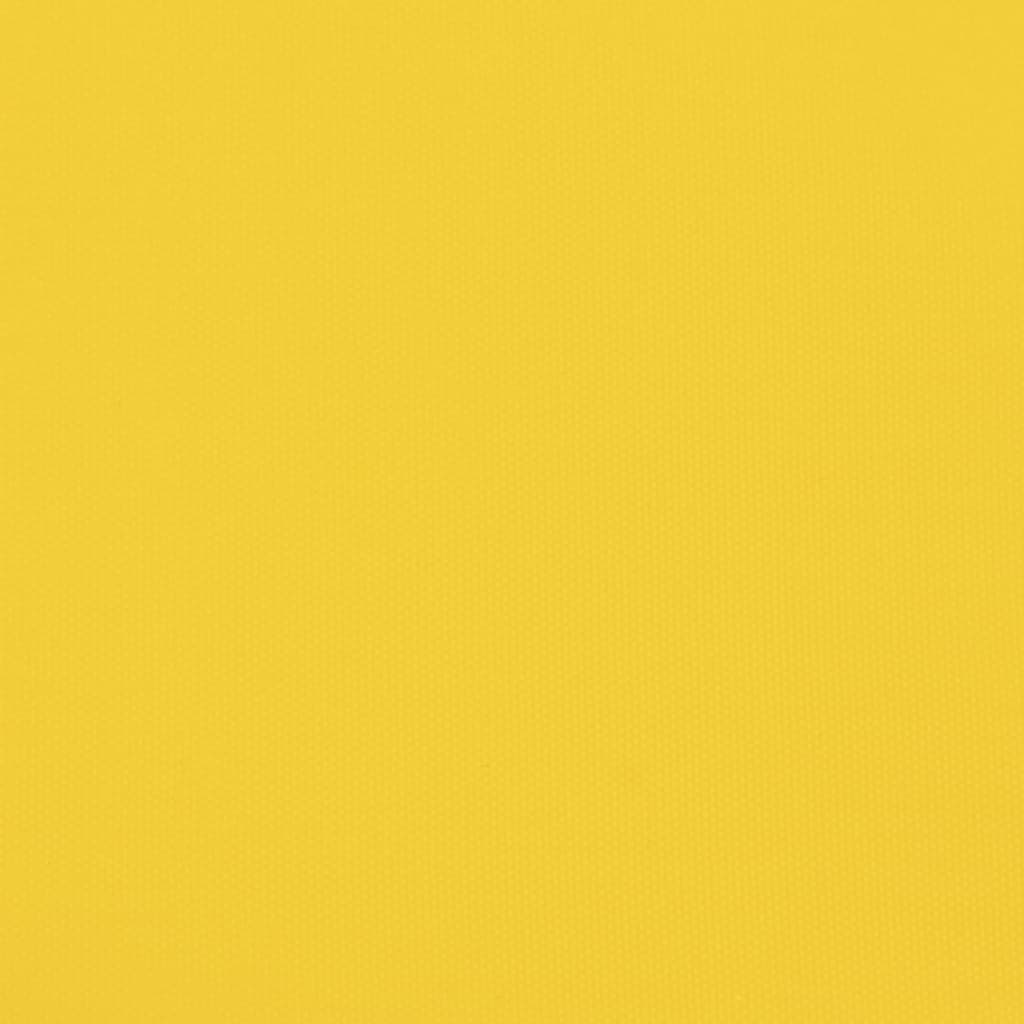 vidaXL Pet Bike Trailer Yellow and Grey Oxford Fabric and Iron