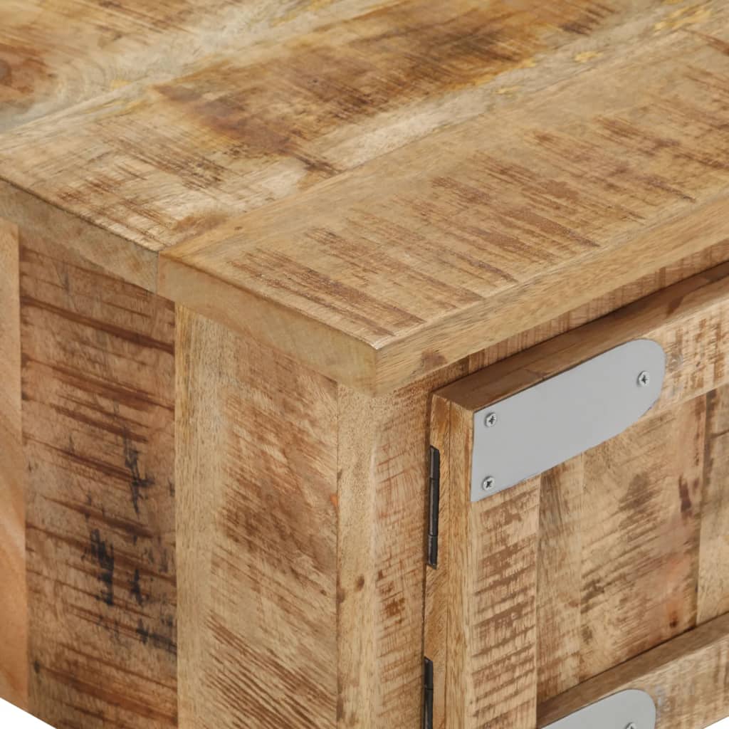 vidaXL Coffee Table 67x67x30 cm Solid Mango Wood