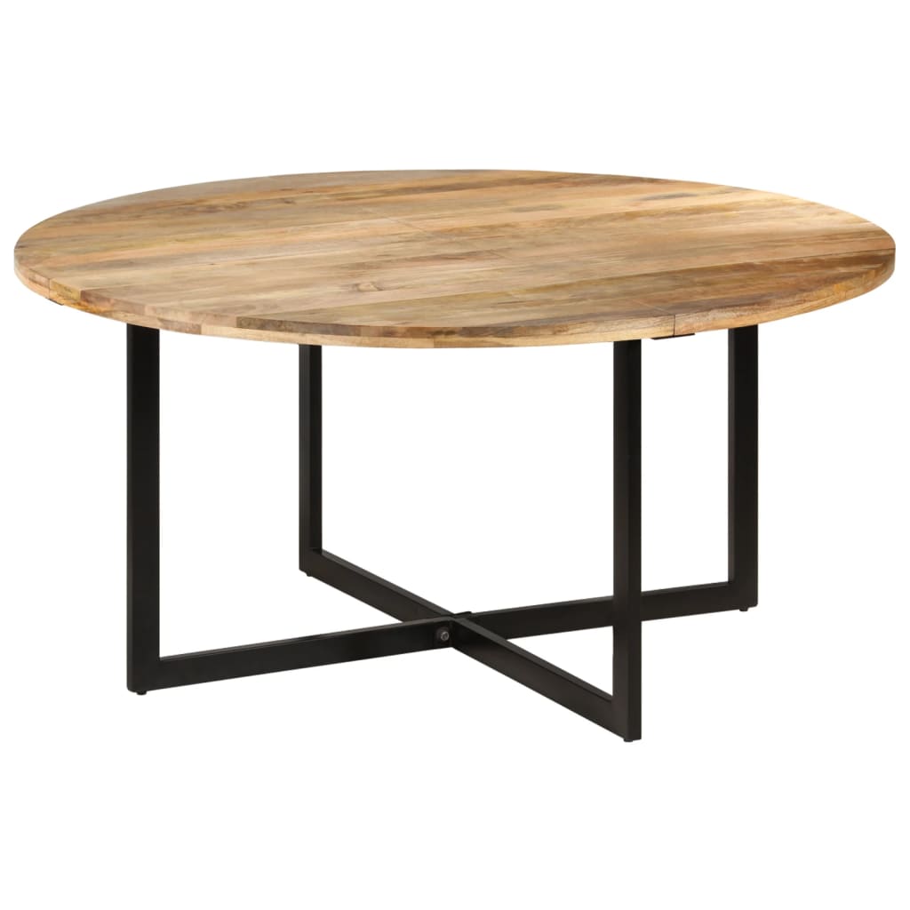 vidaXL Dining Table 150x75 cm Solid Wood Mango