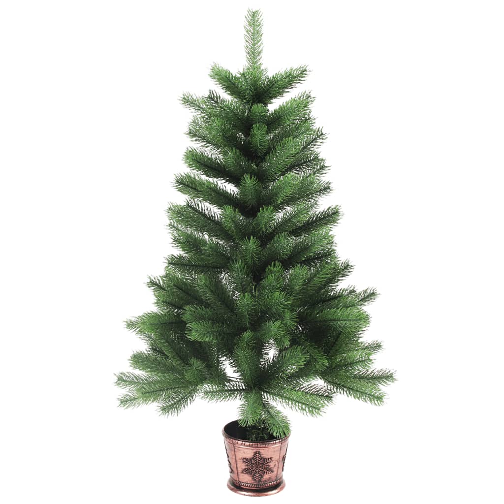 vidaXL Artificial Pre-lit Christmas Tree 65 cm Green