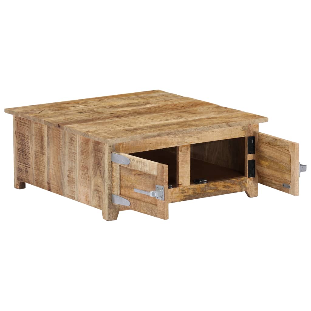 vidaXL Coffee Table 70x70x30 cm Solid Mango Wood