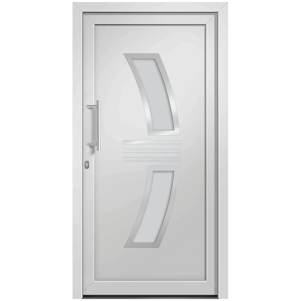 vidaXL Front Door White 88x200 cm
