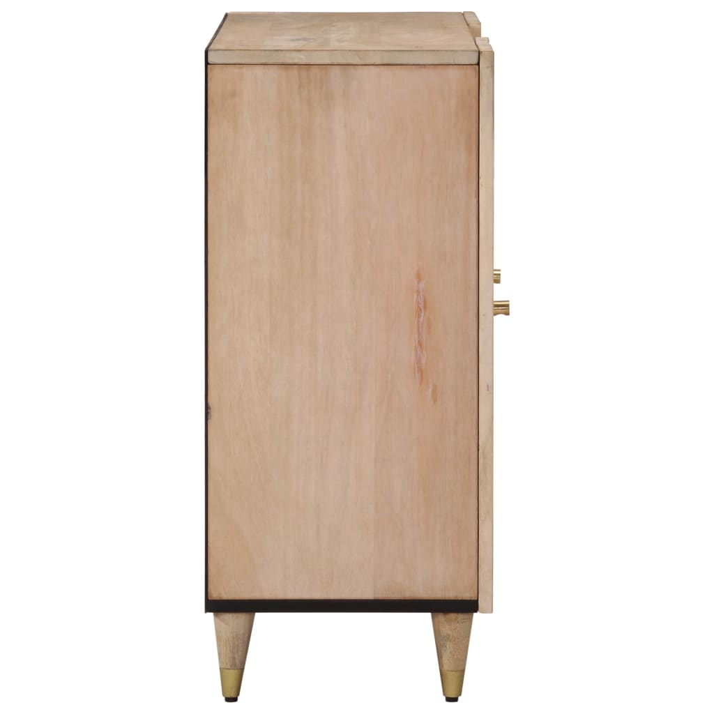 vidaXL Side Cabinet 90x33x75 cm Solid Wood Mango