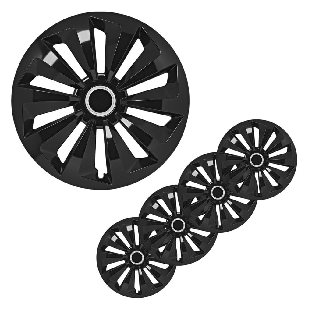 ProPlus Wheel Covers Fox Black 14 4 pcs