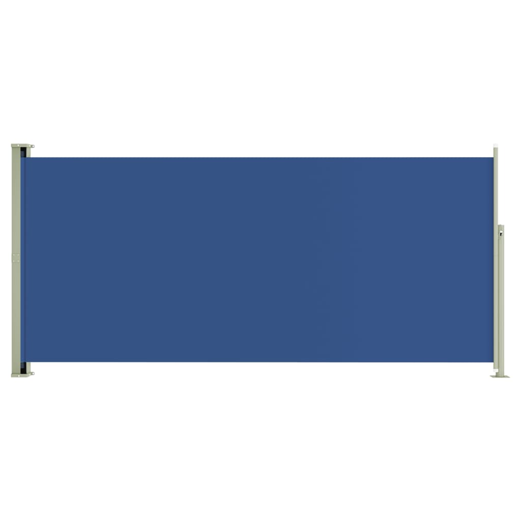 vidaXL Patio Retractable Side Awning 140x300 cm Blue