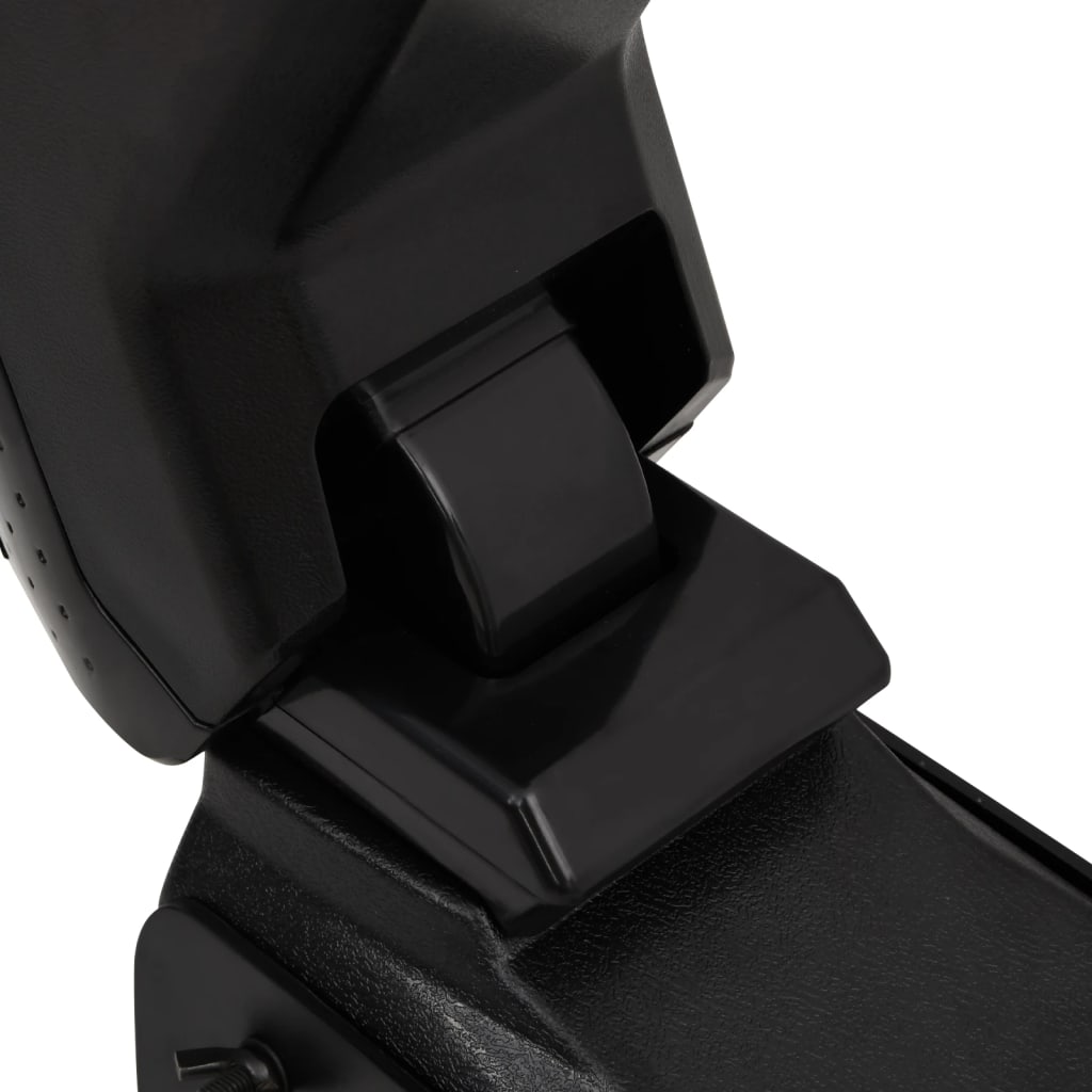 vidaXL Car Armrest Universal Black 13x33x(33-53) cm ABS