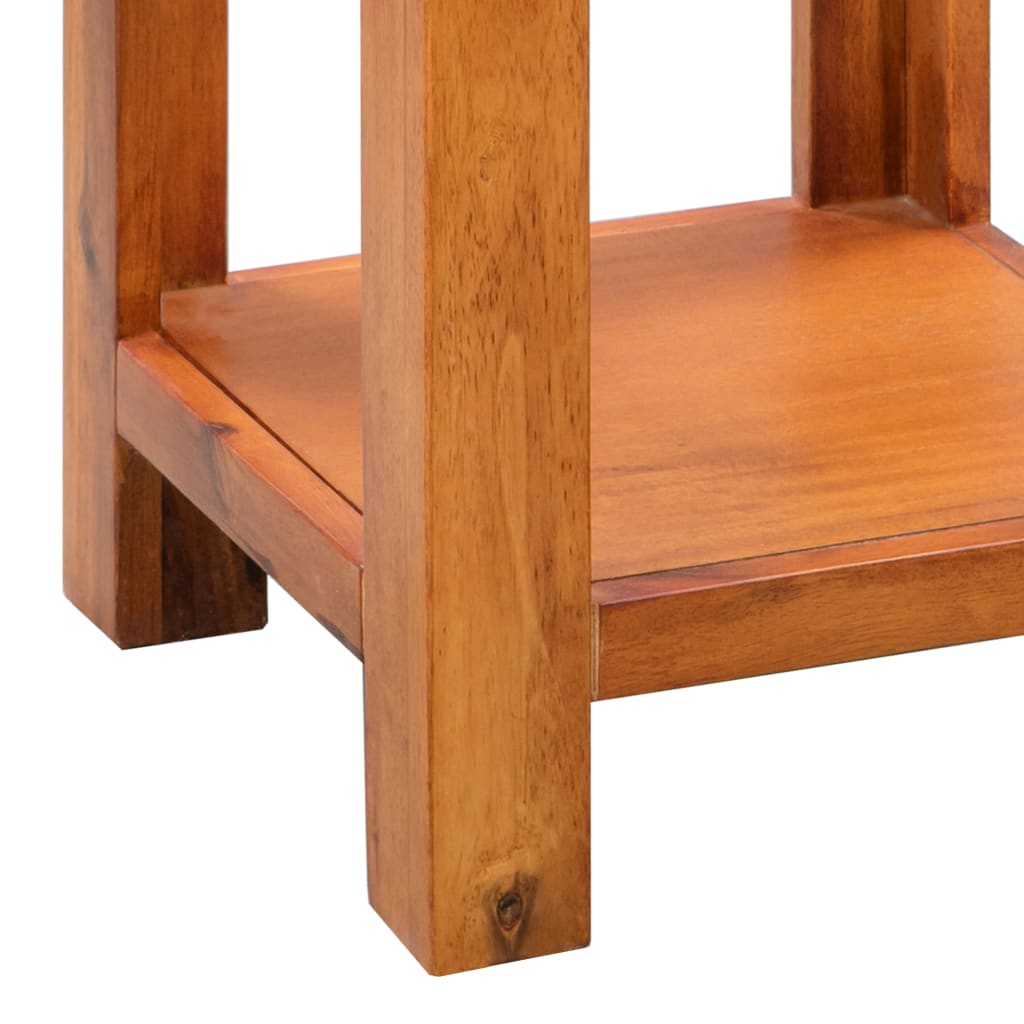 vidaXL End Table Solid Acacia Wood 30x30x70 cm