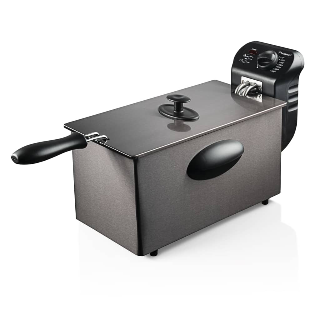 Bestron Deep Fryer with Cool Zone AF357A 3.5L 2000W Anthracite