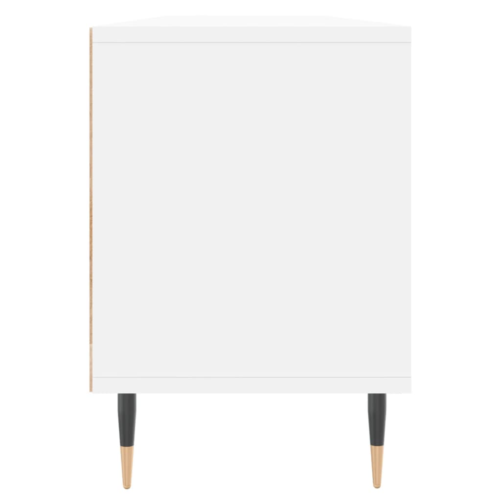 vidaXL TV Cabinet White 150x30x44.5 cm Engineered Wood